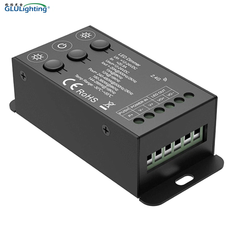 3 Button 1CH High Frequency RF Dimmer Controller
