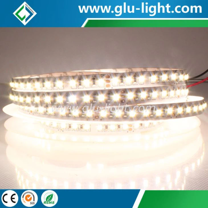 aluminum profile led strip light 2835 W/WW CCT adjustable  factory  