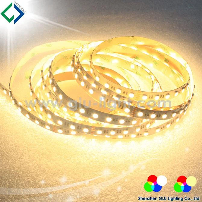 Customized high CRI Ra80 RGBW 4 in 1 led strip 360 led/roll